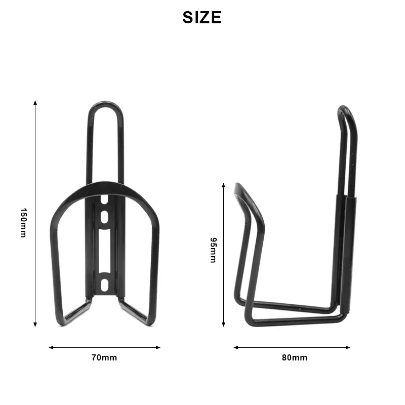 1Pcs Bike Cycling Aluminum Alloy Cup Cages Bicycle Drink Water Bottle Rack Holder Mount for Mountain folding Cage 5