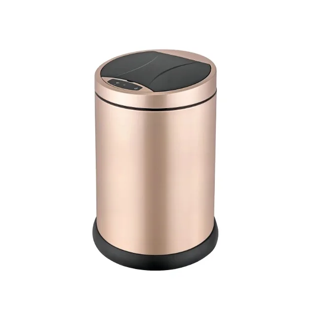 New Launch Discounts Home Use Automatic Sensor Trash Can Stainless Steel Smart Trash Can