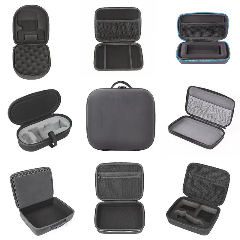 Manufacturer Customized Waterproof Eva Storage Hard Shell Carrying Cases For Travel Eva Tool Molded Case For Zipper Box