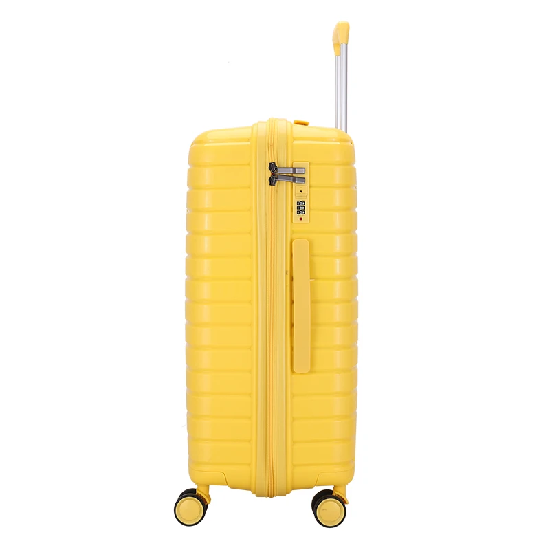 OMASKA Custom Cheap PP Luggage Set 20 24 28 Inch Polypropylene Suitcase