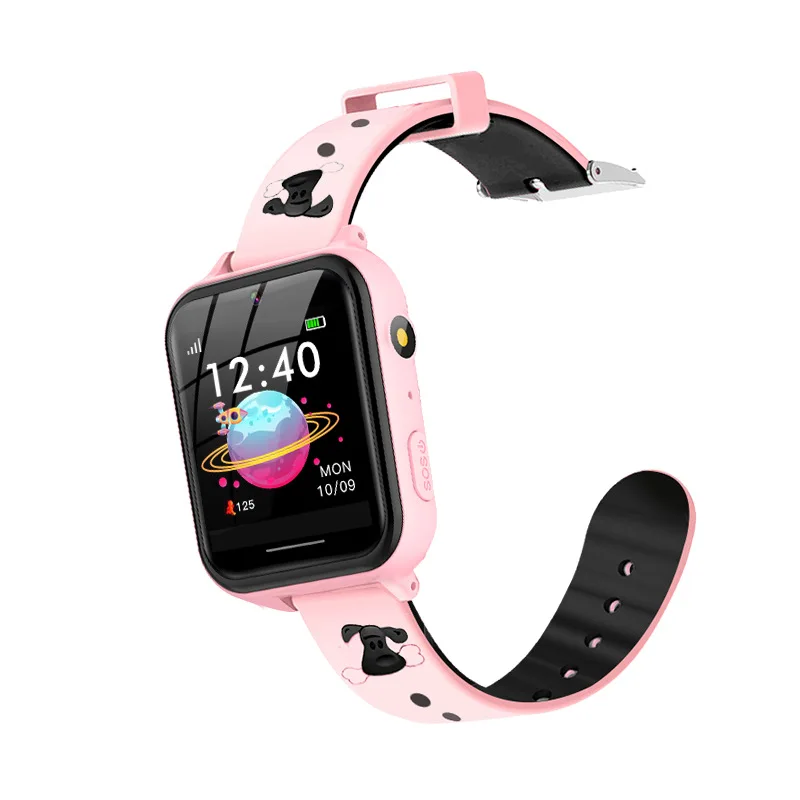 Customize multi language smart watch kids gps 4g sim photo game kids smartwatch games