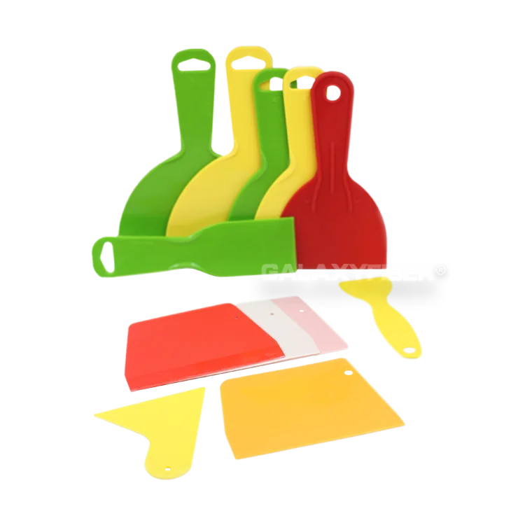 factory selling premium drywall tool size 1 1.523468plastic handle scraper putty knife green putty knife plastic