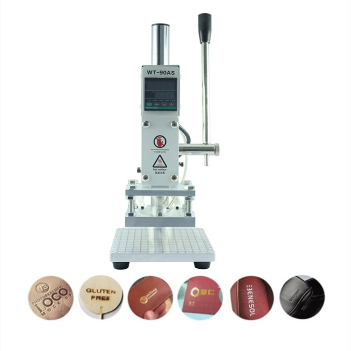 personal use Table bronzing machine indentation word for sale