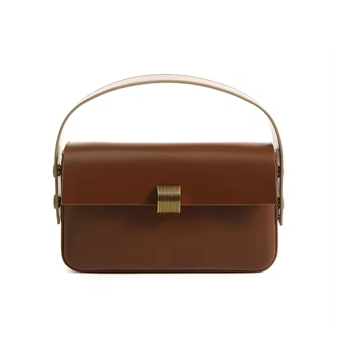 Fashion 100 % Genuine Real Crocodile Leather Bag No Brand Real Cowhide Handbags Women Pure Leather Hand Bags For Ladies Solid
