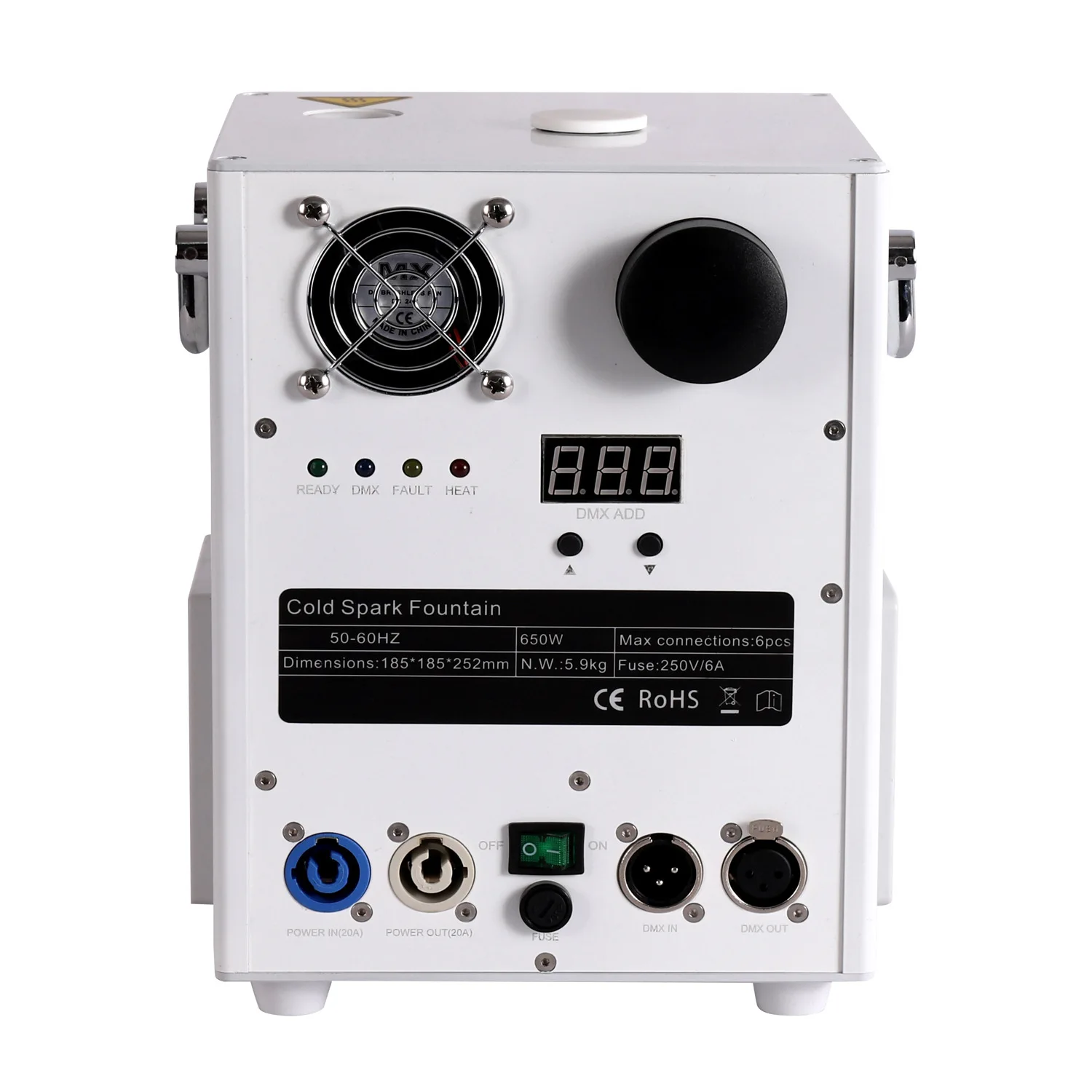 650 Вт холодная Искра фейерверк машина DJ диско сценический эффект свет