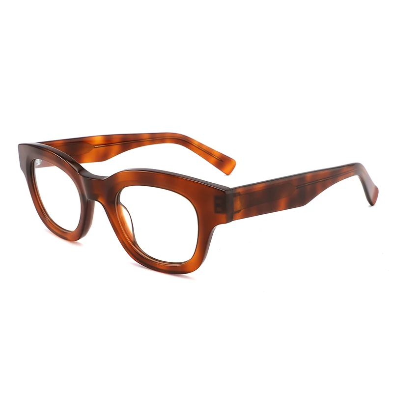 High Quality Handmade Pure Acetate Designer Optical Eyewear Frames Eco-Friendly Recycled Material Wholesale optical frame
