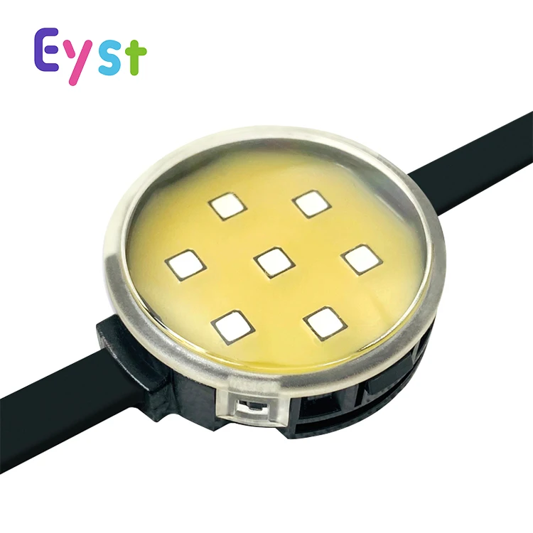 Building Exterior Wall Ornament Lighting DC24v Ip65 Waterproof Outdoor SMD RGB Color Led Point Source Light