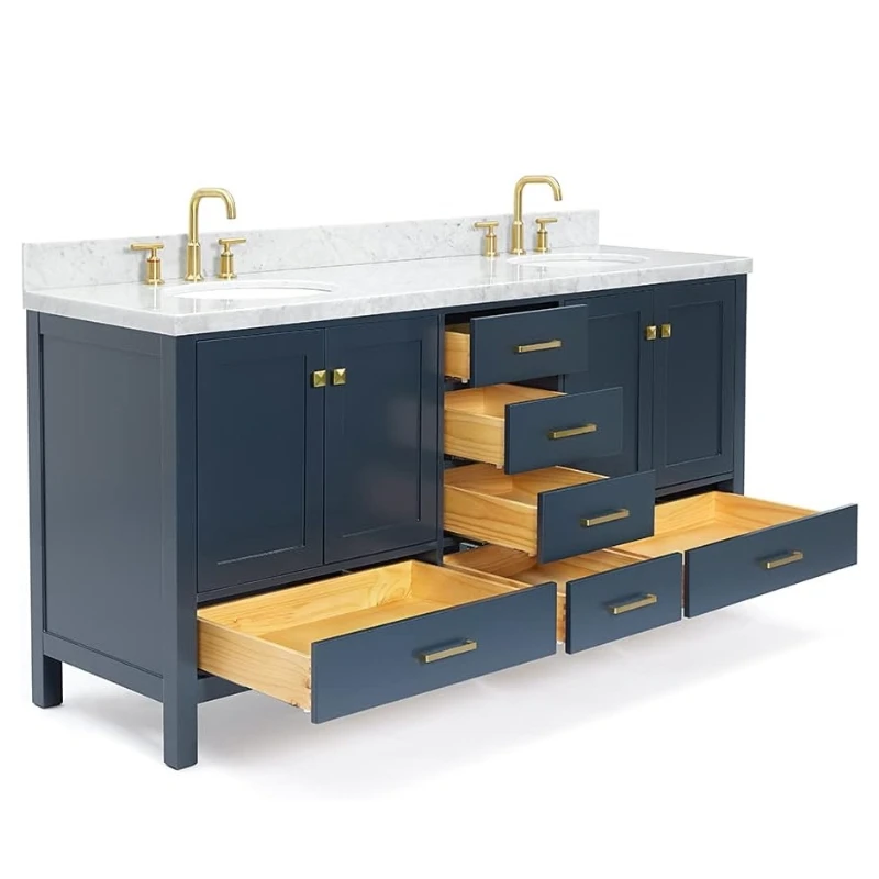 Bathroom Vanity Waterproof Material Bathroom Basin Cabinet Countertops,Vanity Tops & Table Tops Floor-Standing Kitchen Cabinet