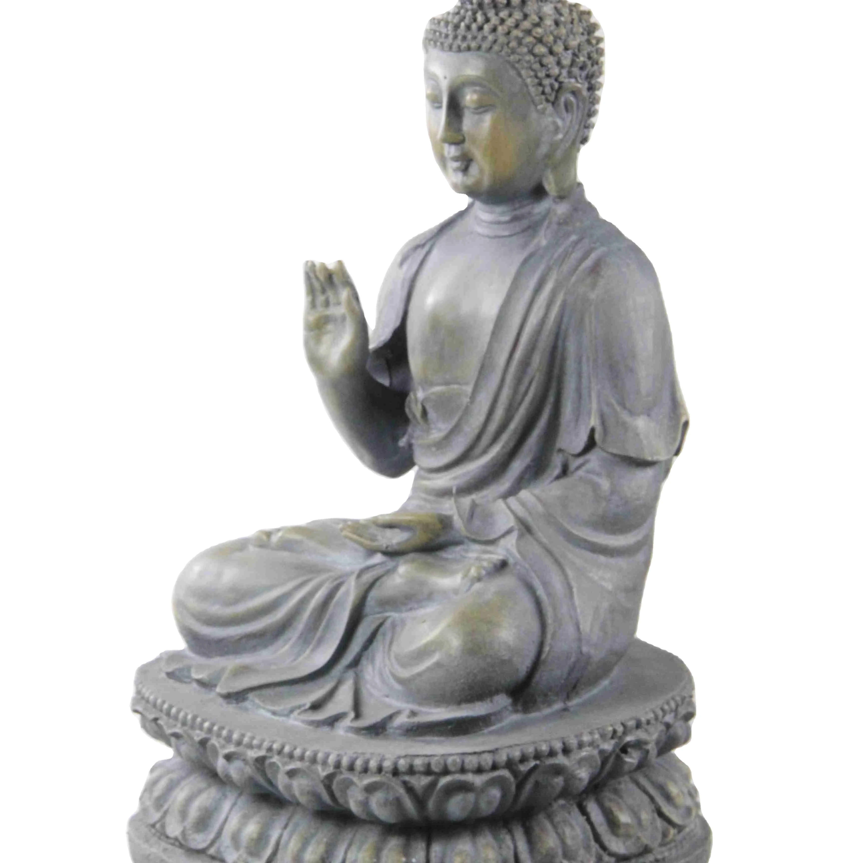 2020 Buddha  Statue Wall Decorations Bronze Color Ornaments Resin Sakyamuni Tathagata Buddha Sculpture Statues Home decoration