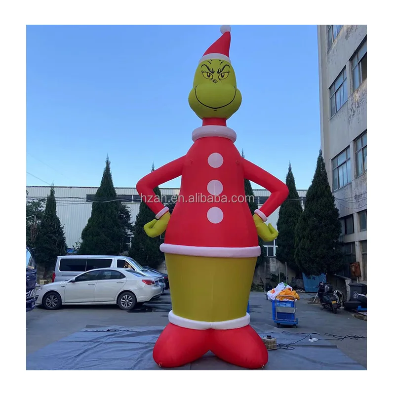 Giant Inflatable Christmas Monster Grinch for Christmas Yard Decoration