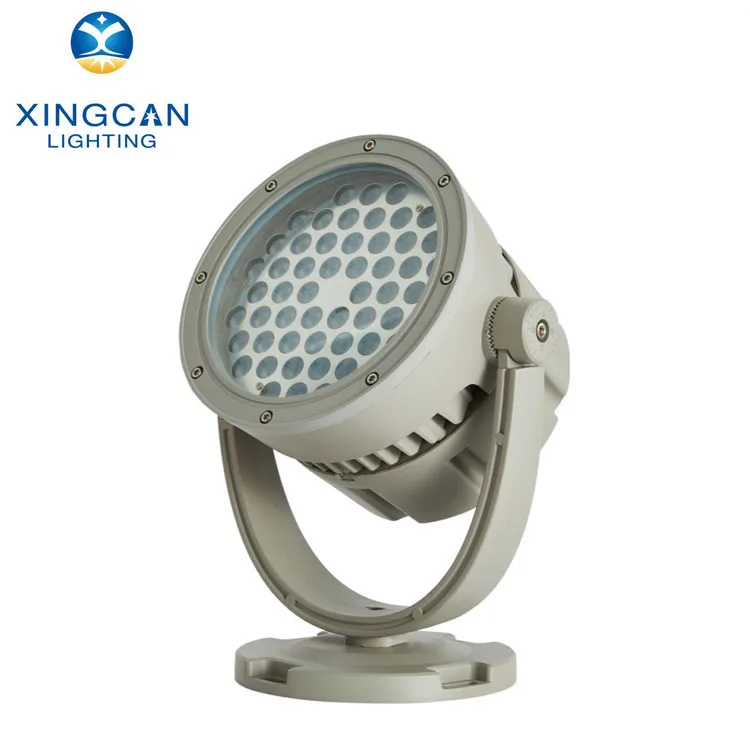 New product high-power launch 3W6W9W18W36W54W LED round project landscape courtyard spotlight