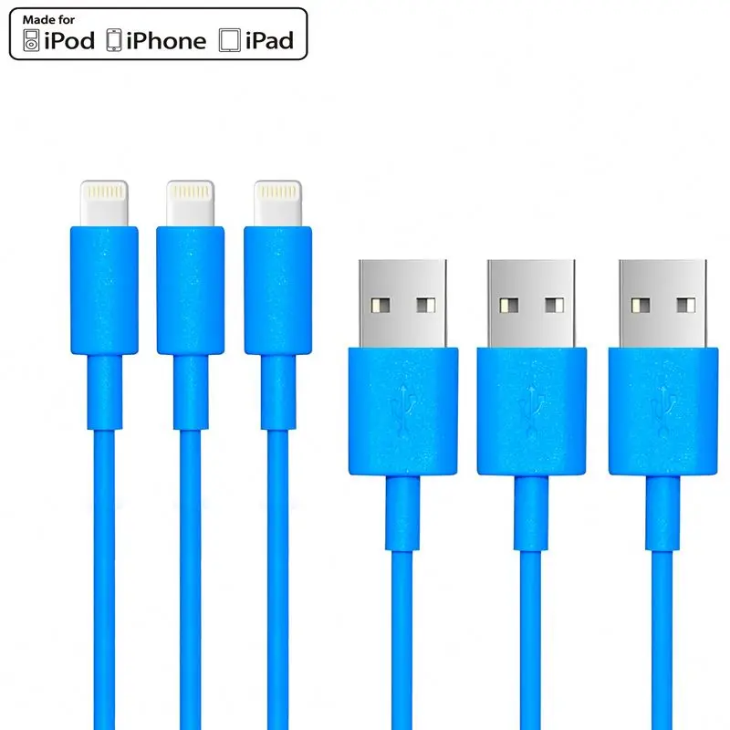 MFi сертификат TPE круглый usb-кабель для передачи данных 8Pin C48 зарядный кабель ipad/Iphone