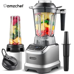 AMZCHEF Multifunction Ice Juice Electrical Portable Food Processor Fruit Juice Maker Blender