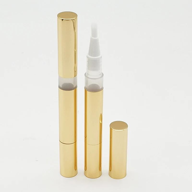 
2ml Empty Cuticle Nail Oil Aluminum Custom Cosmetic Twist Pen With Brush 