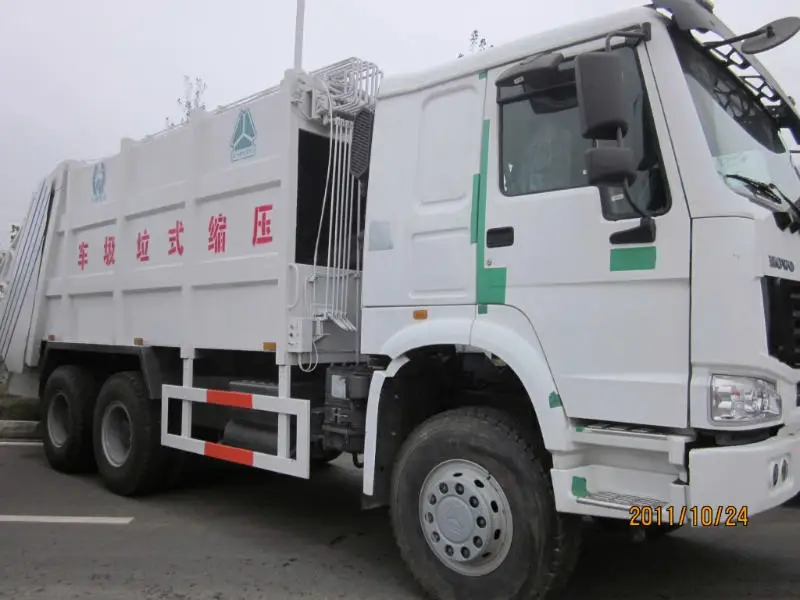 
SINOTRUK HOWO 6x4 Compacted Garbage truck 12m3 