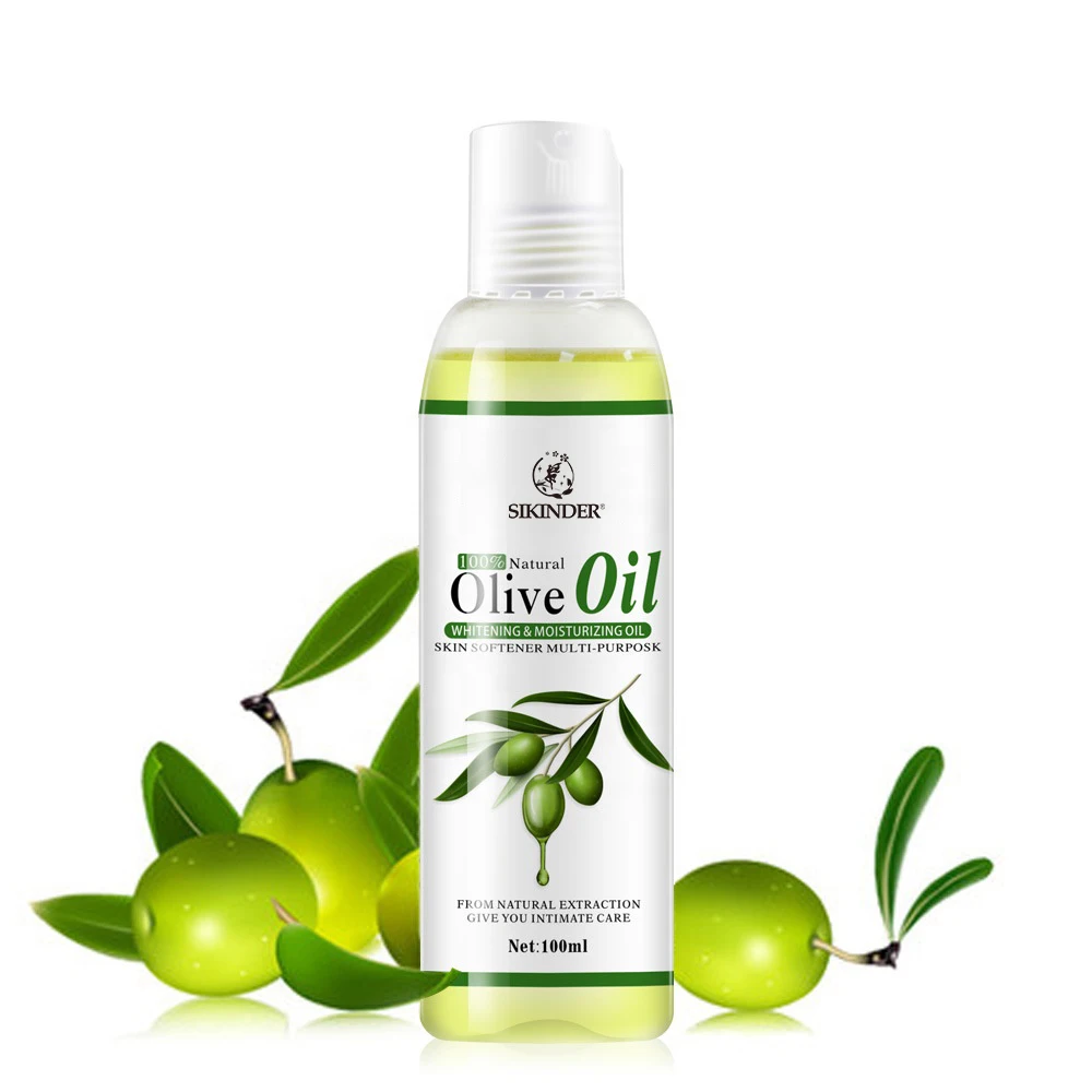 Label Pure Natural Organic Extra Virgin Oil Olive Pomace Oil For Body Skin and Hair Care