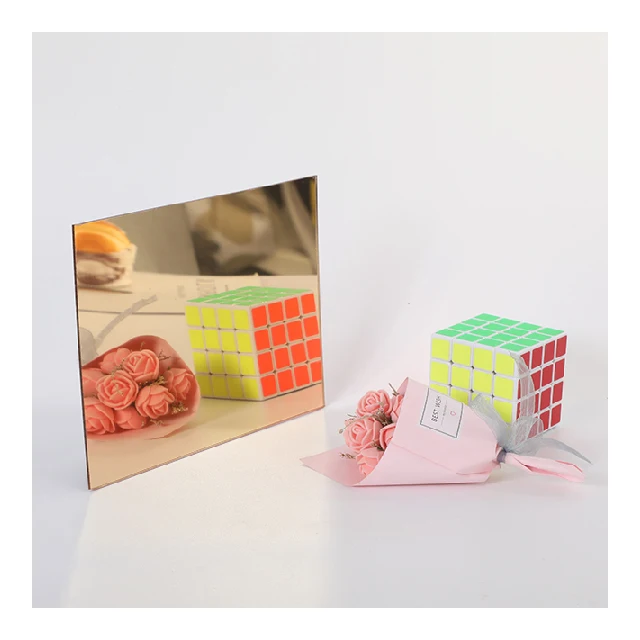  Полупрозрачные зеркальные панели LUCITE raw акриловые листы пластиковый ПММА акриловый ламинат зеркальный лист из