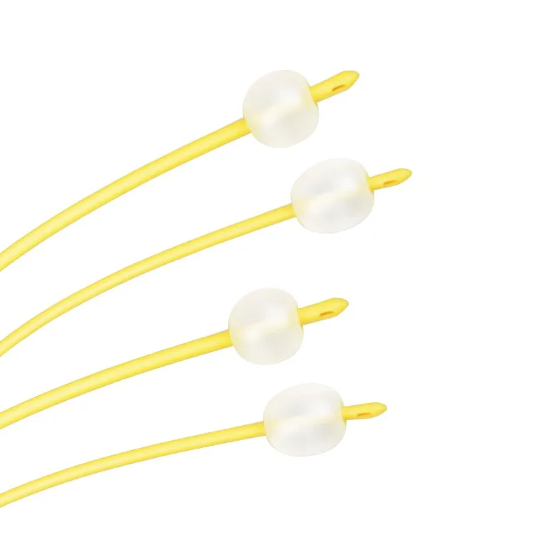 3 way  2 way 100% silicon coated latex  foley catheter
