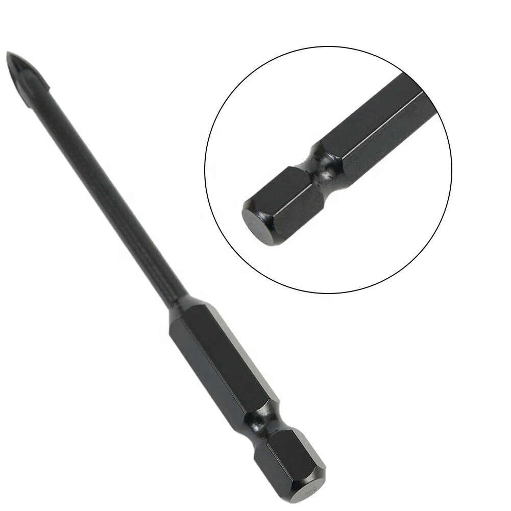 6mm, 8mm Cross Head Multifunction Drill Bits for Glass Ceramic Tile Drilling