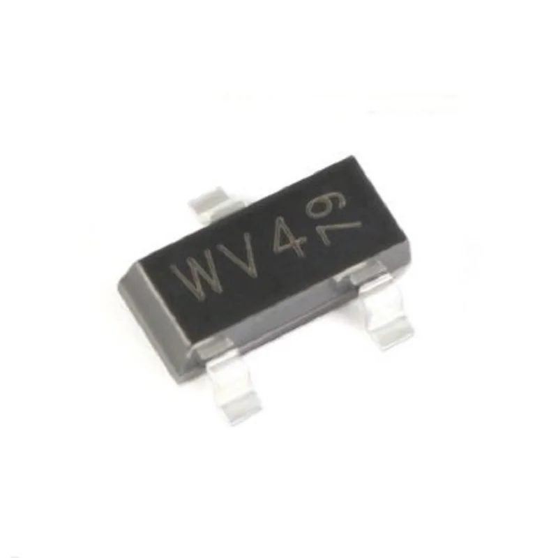Diode Array 1 Pair Common Anode Schottky 30 V 200mA Surface Mount TO236 SOT23 BAT54A wv4