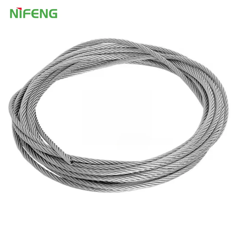 NIFENG factory price 4mm SS304 wire rope stainless cable railing