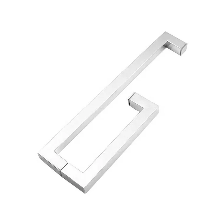 Shower Handle Room Glass Door Single Sided Push Handle Towel Bar Room Glass Door Back To Back Towel Bar Pull Handle