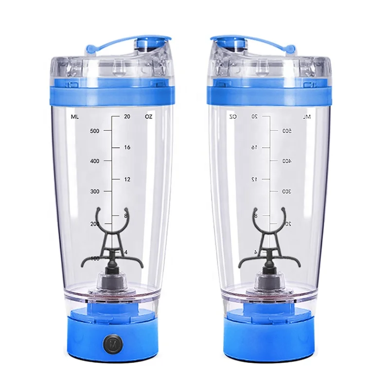 600ml Black Mixing Cup Popular Battery Type Stirring Bottle 30oz Vortex Protein Shaker