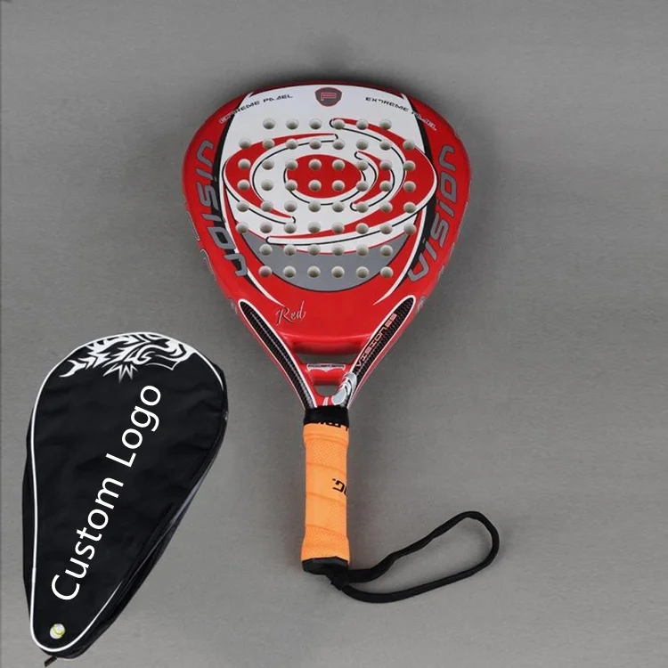 Profesional Customized Design Lightweight Carbon Fiber Beach Tennis Racket Tennis Padel Racket