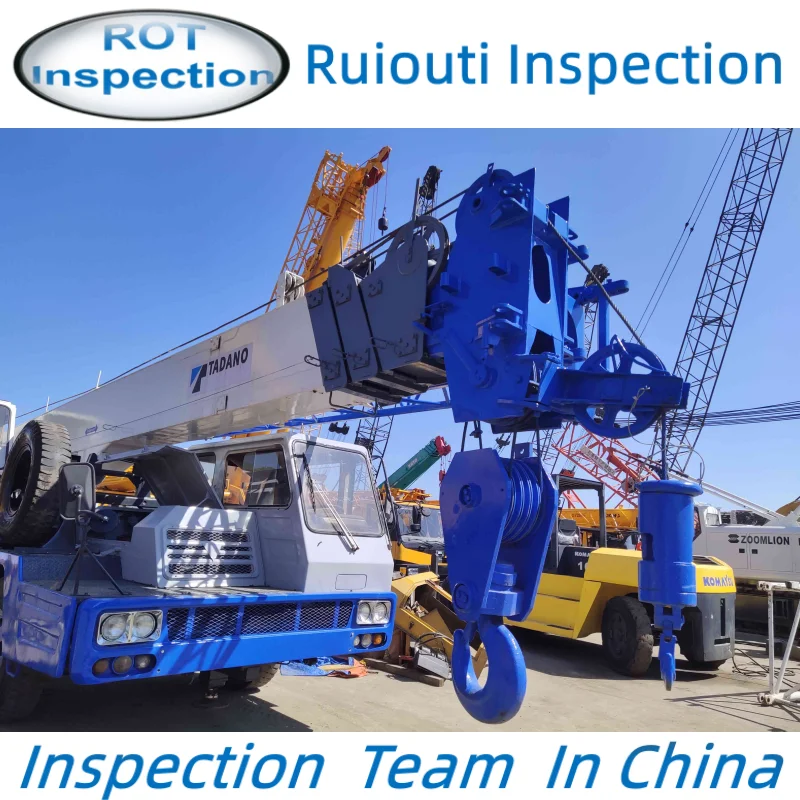 Shanghai Crane inspection Anyang xuzhou Machine inspection Functional test check