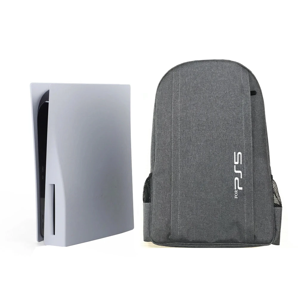 
PS5 Storage Bag XBOX Game Console Portable Travel Bag for Wireless PS5 Controller Console Zipper Backpack 