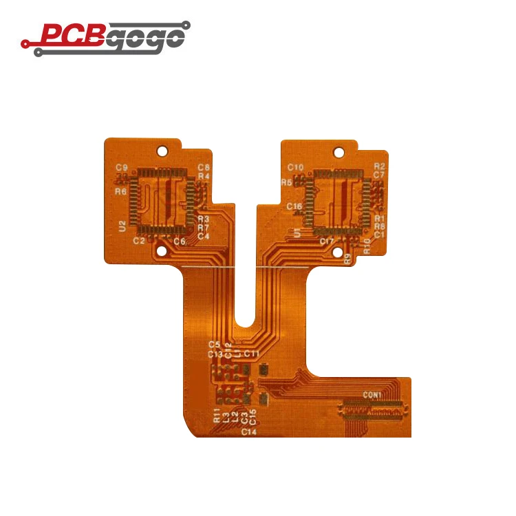 Electronic Flexible PCB Chemical Gold 5pcs MOQ REACH OEM Flexible Printed Circuit Board PCB