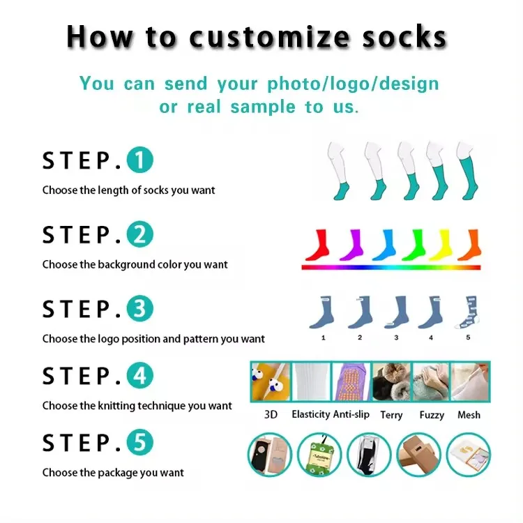Designer casual jacquard knitted letter wholesale crew cotton brands socks funny sports custom socks men