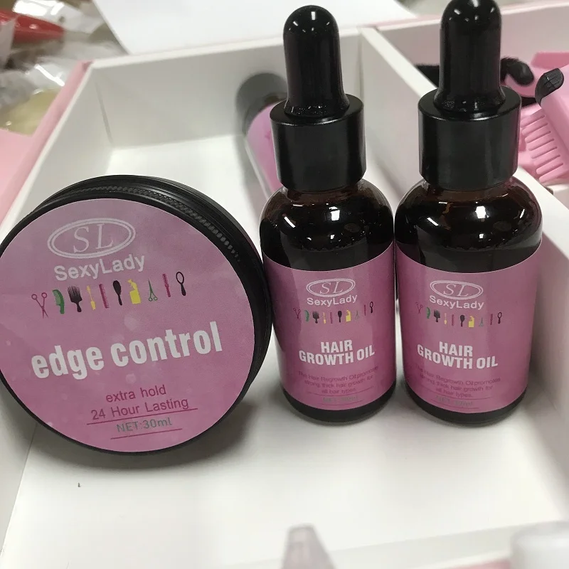 Wholesale waterproof low moq control create your own label extra strong hold edge control 24 hour with edges control box