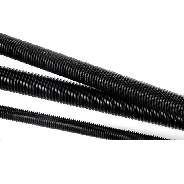 high  strength threaded rod  grade 10.9 black finish