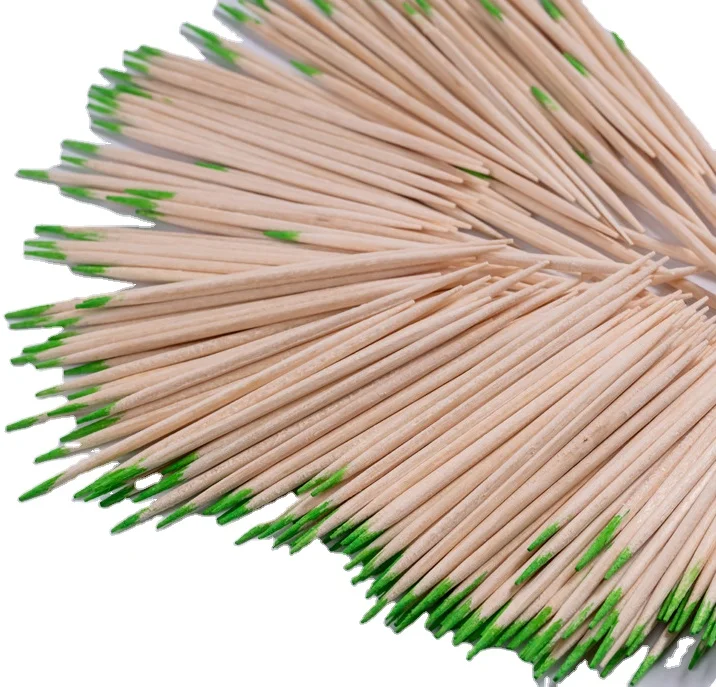 Ароматизированные деревянные зубочистки, мульти-ароматизированные для длительного свежего дыхания