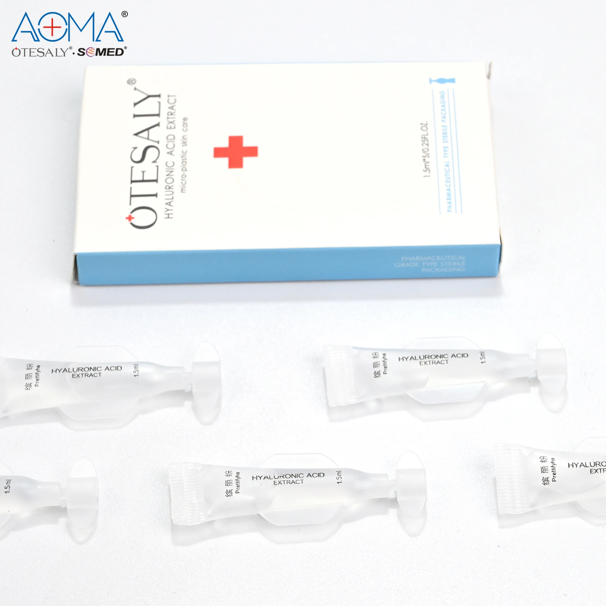 1 5 мл AOMA Новый медицинский сорт OTESALY HA одноразовый экстракт омоложение кожи отбеливающий