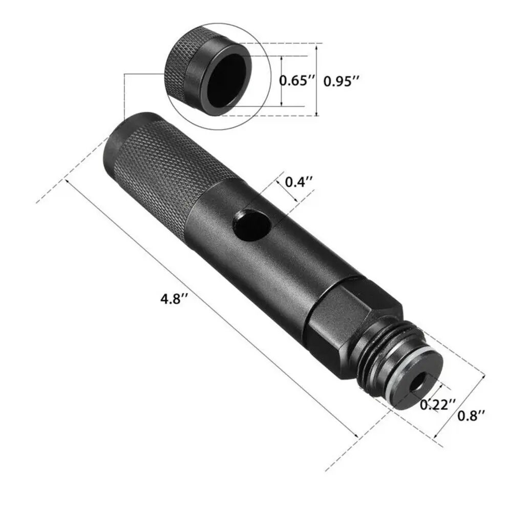 12g Co2 Cartridges Holder Capsule Adapter Instead of 88g or 90g Co2 Cartridges Quick Change Adapter
