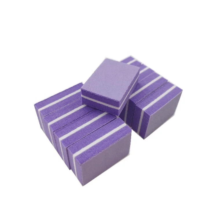 Hot Sale disposable sponge mini buffer 100/180 buffer 180/240 nail buffer block nail file factory