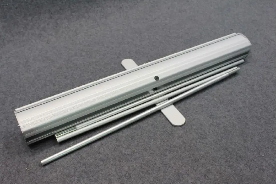 Custom Grey Back Banner Roll Up Banner Roll Up 85cm/200cm