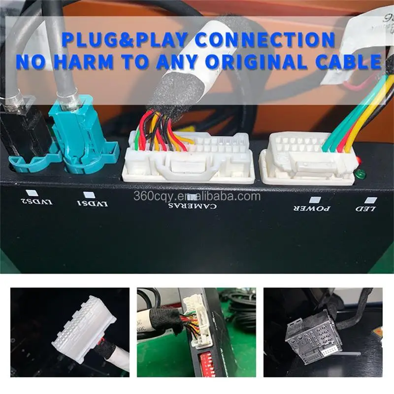 Full 4 lens Night Vision Driving Recorder 360 Degree Reversing Camera  Car Factory