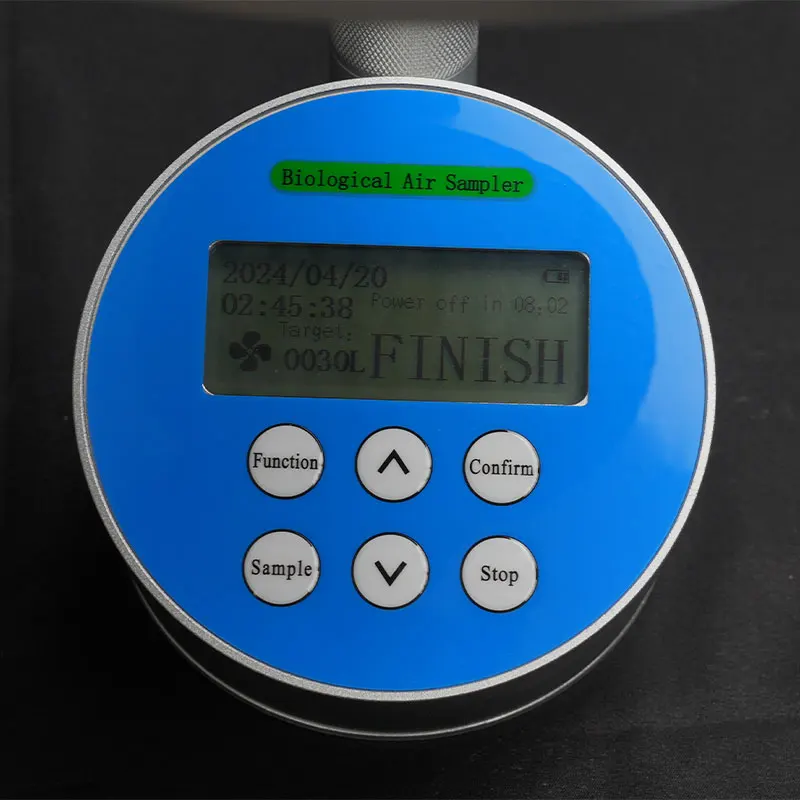 BIOBASE Portable Microbial Air Sampler hand hold plankton Biological Air Sampler with LCD display for laboratory and hospital