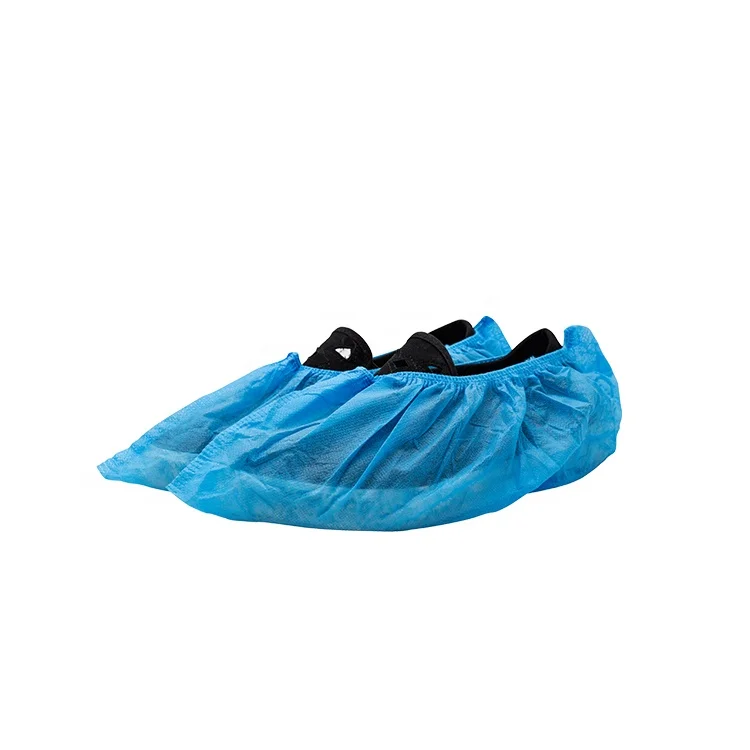 Factory Direct Disposable Thicken New Material Non Woven Shoe Covers Non-slip Shoe Covers For Personal Protection
