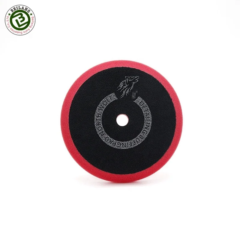 
150mm Red Polishing Sponge Pad Buffer Pad For Car Waxing Finishing 