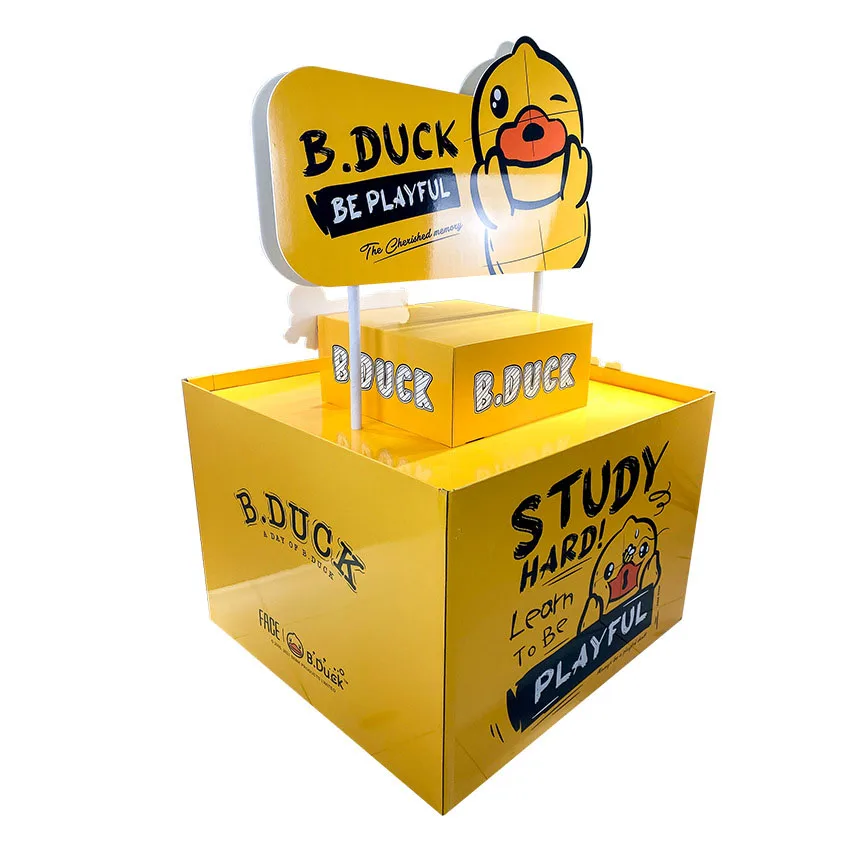 Наушники из гофрированного картона, витрина магазина, выставочная стойка для дымовых сигарет, табачная напольная подставка