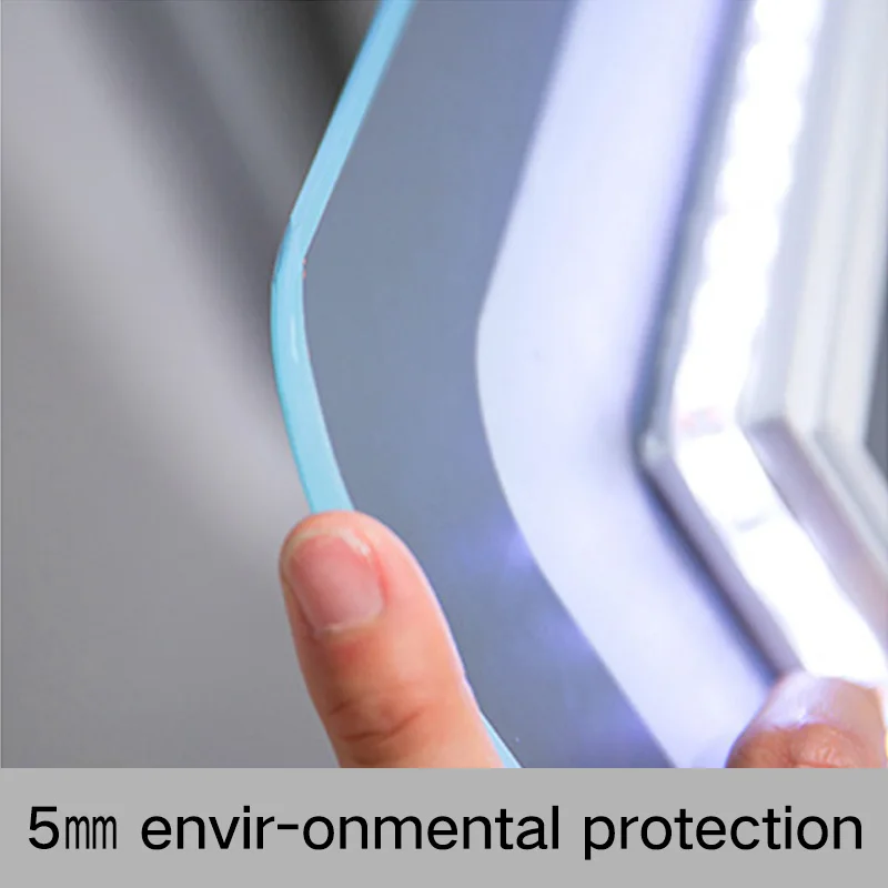 Hot Sale Rectangle Aluminum Vanity Android Mirror Smart Led Bathroom Mirror for Hotel