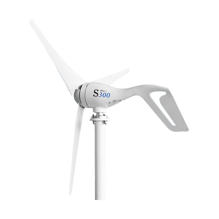 400W 24V Horizontal Axis Wind Turbine Alternative Energy System Wind Power Generator