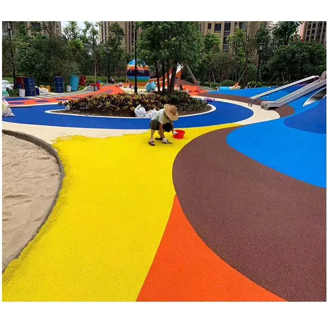 Outdoor Rubber Softfall Playground Surfacing