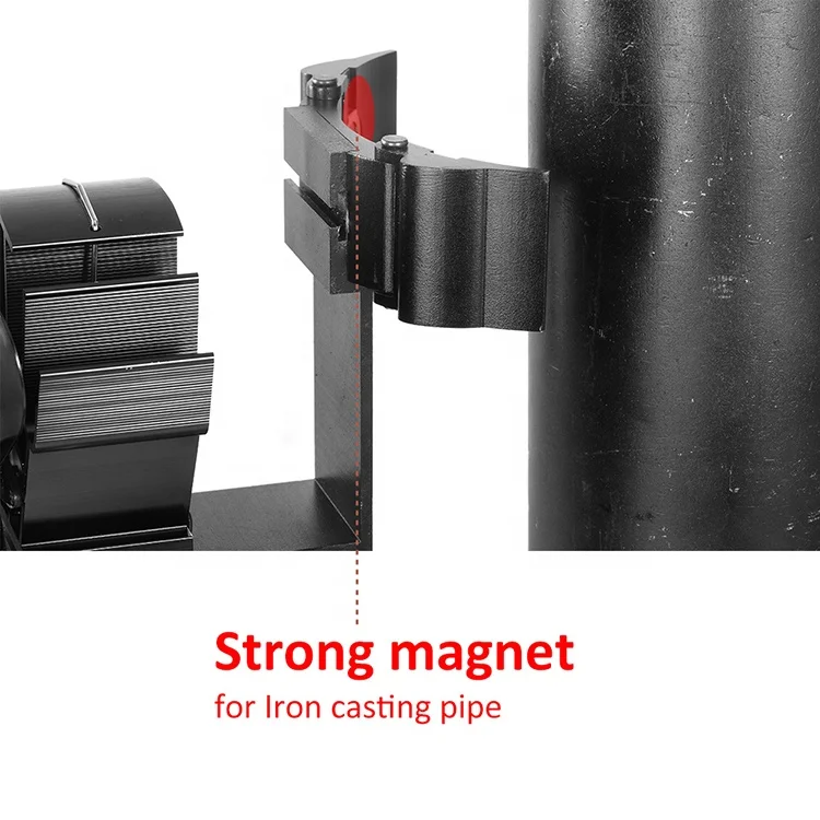 Liank Indoor Wood Burning Fireplace Chimney Flue Magnetic 4 Blades Ecofan Pellet Stove Exhaust Fan Other Home Heaters