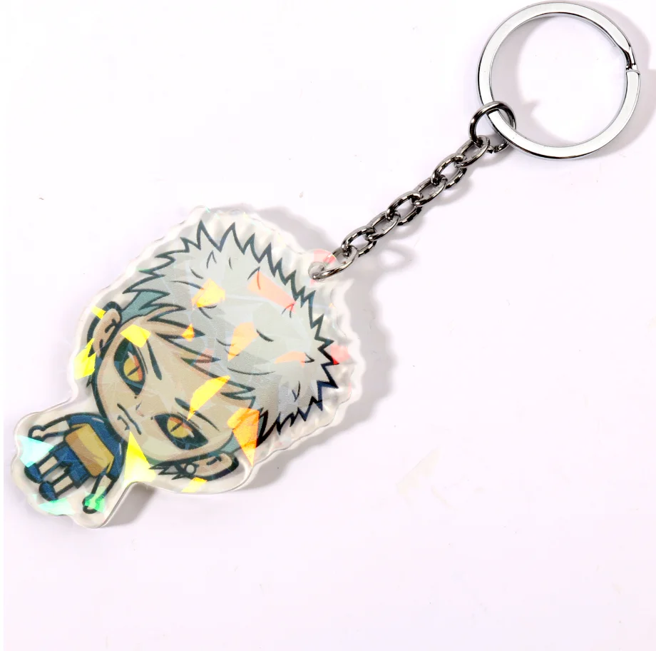 Fast Delivery Top Quality Hand Sanitzer Holder Key Chain  Lighter Offset Printing Acrylic Keychain
