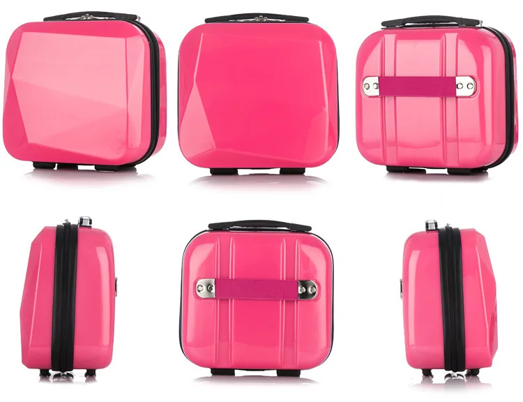 2021 New fashion Cheap ABS Trolley Four Wheels Hard Shell Luggage Travel Suitcase with hand bag
